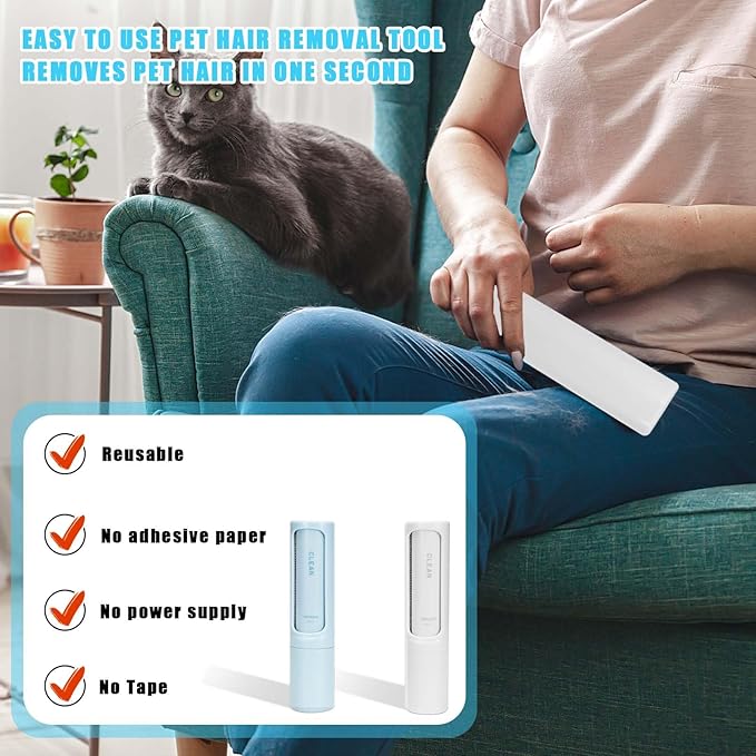 PurFurr Pro™- Reusable Pet Hair Remover Roller